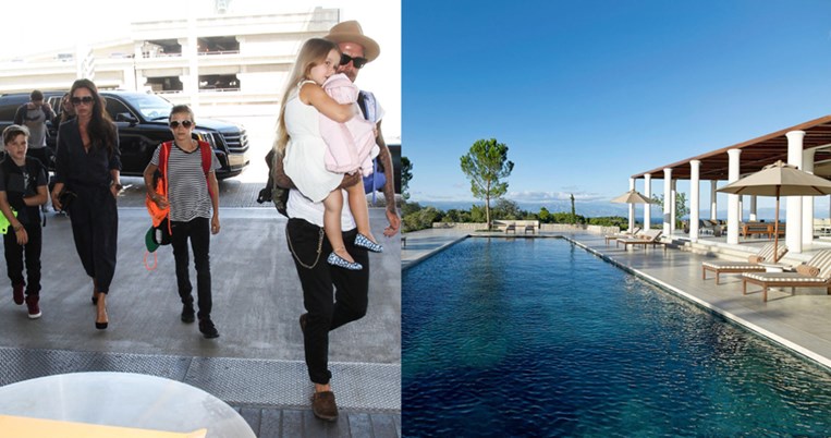 Δείτε φωτό από το πολυτελές ξενοδοχείο που μένουν οι Μπέκαμ στην Ελλάδα