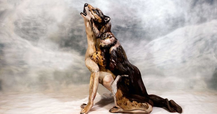 Στον πίνακα με τον λύκο κρύβονται τρεις ημίγυμνες γυναίκες. Μπορείς να τις εντοπίσεις; 