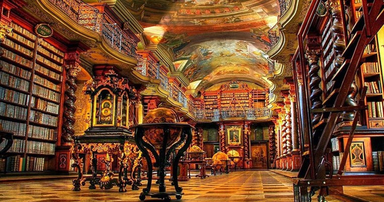 Η πιο όμορφη βιβλιοθήκη του κόσμου βρίσκεται στην Πράγα. Ένας παραμυθένιος θησαυρός γνώσης