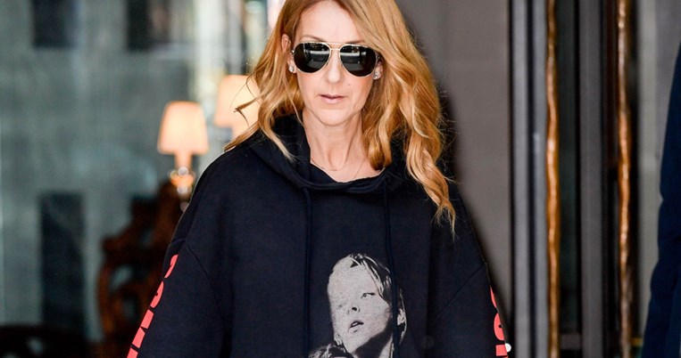 H Celine Dion αλλάζει στυλ και «ροκάρει» φορώντας φούτερ Vetements των 885 δολαρίων 