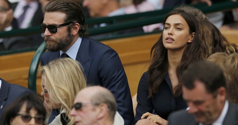 O Μπράντλεϊ Κούπερ και η Ιρίνα Σάικ είχαν την πιο WTF στιγμή στο Γουίμπλεντον