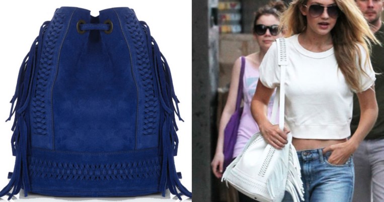 «Η Grace τσάντα μου είναι made in Greece» είπε η Gigi Hadid και διέσχισε το δρόμο