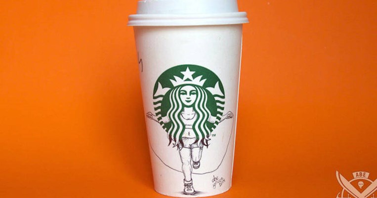 «Η Κρυφή Ζωή της Σειρήνας των Starbucks» διά χειρός μιας Μεξικάνας illustrator