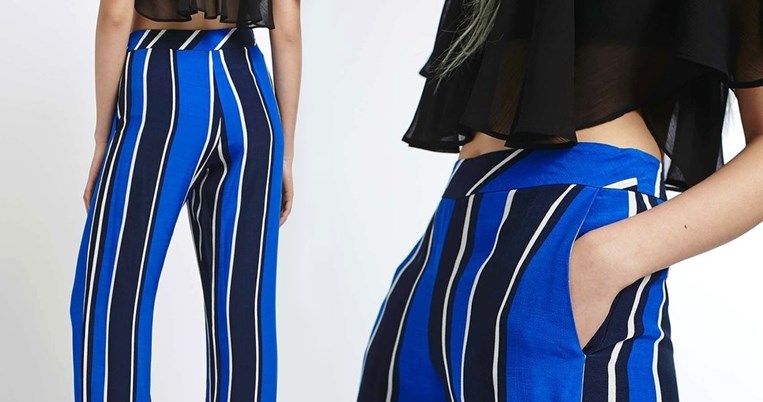 Μη το φοβάσαι το ριγέ παντελόνι. Θα δείχνεις σαν κλασάτη ροκ σταρ