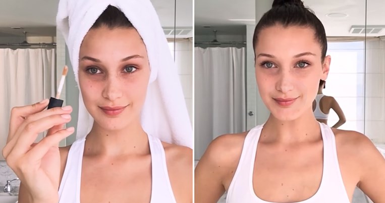 Το μυστικό μακιγιάζ της Μπέλα Χαντίντ: Πώς «σβήνει» την ταλαιπωρία με μια κίνηση;