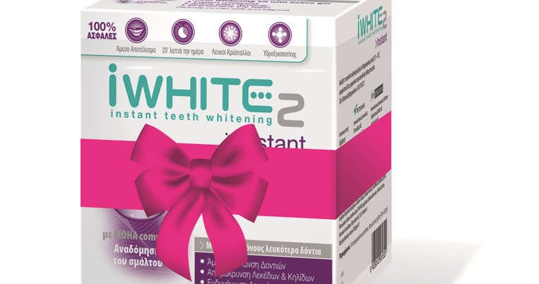 Πιο λαμπερό χαμόγελο με iWHITE Instant 2 !