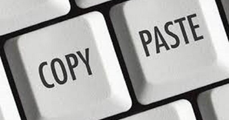 Πριν το "κόπι πάστε" υπήρχε το "χατέστε". Η κατάληξη "στε" έρχεται από τα Δωδεκάνησα