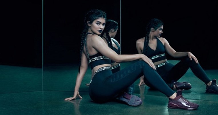 H Kylie Jenner δοκιμάζει πριν από όλες μας την κανούργια κολεξιόν της Puma