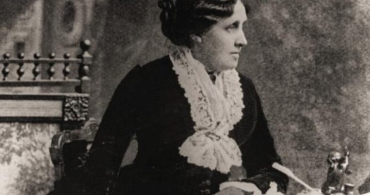 H Louisa May Alcott που έγραψε το Μικρές Κυρίες γίνεται doodle