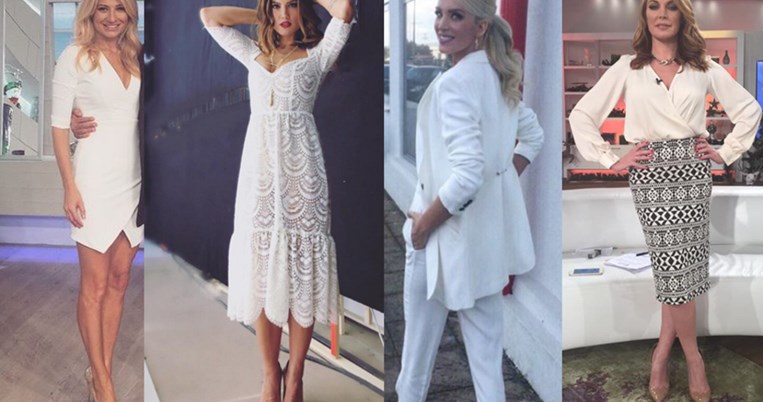 Το λευκό είναι τάση: Δείτε πως το φόρεσαν στις εκπομπές τους 6 Ελληνίδες παρουσιάστριες 