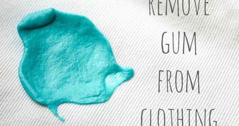 Δες πώς να αφαιρέσεις εύκολα την κολλημένη τσίχλα από τα ρούχα σου