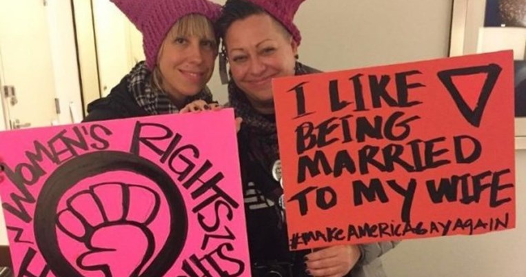 Γυναίκες με pussyhat βγήκαν στους δρόμους εις ένδειξη δυσαρέσκειας για την ορκωμοσία του Τραμπ