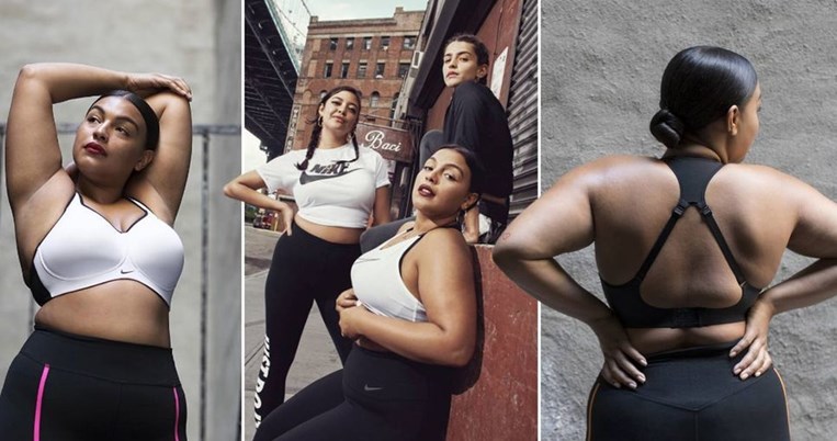 H Nike σπάει τα ταμπού και ντύνει τις plus size γυναίκες με υπέροχα κολάν και μπουστάκια