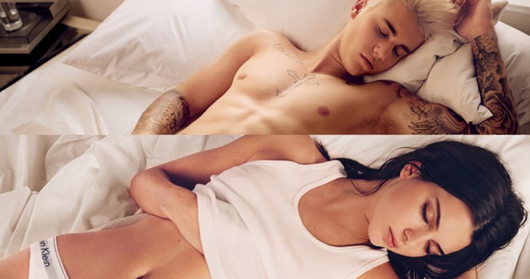Ο Justin Bieber και η Kendall Jenner στο κρεβάτι για τη νέα καμπάνια Calvin Klein