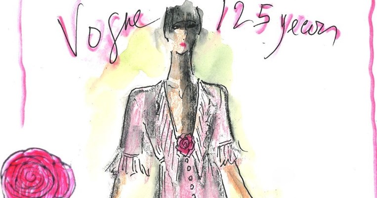 Τα οικονομικά φορέματα του Karl Lagerfeld για τα 125 χρόνια της Vogue