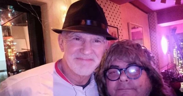 Ο Γιώργος Παπανδρέου μεταμφιεσμένος σε αποκριάτικο πάρτι στην Πάτρα - Διασκέδασε με τη σύντροφό του 