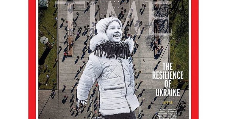 Το εκπληκτικό εξώφυλλο του περιοδικού Time απεικονίζει την ελπίδα στο πρόσωπο της Βαλέρια