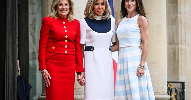 Τζιλ Μπάιντεν, κόρη, Μακρόν