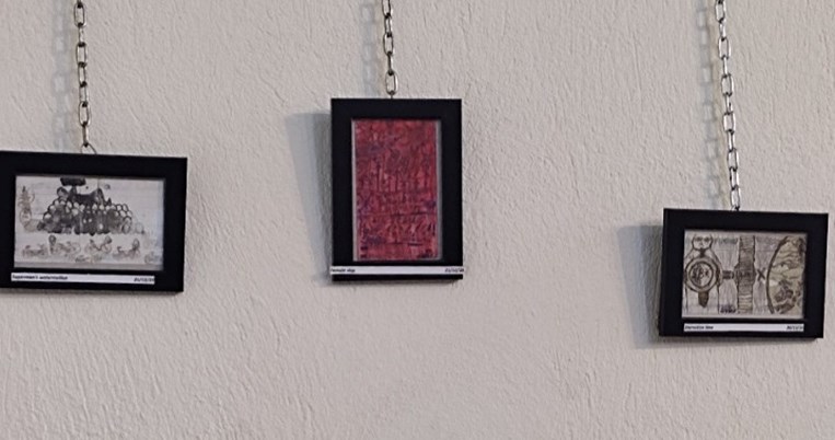 σπιρτόκουτα, ζωγραφική, πρόσφυγας