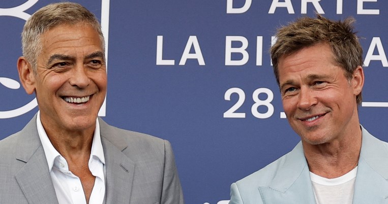 brad pitt and george clooney