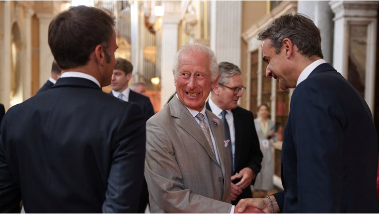 Κυριάκος Μητσοτάκης, Βασιλιάς Κάρολος