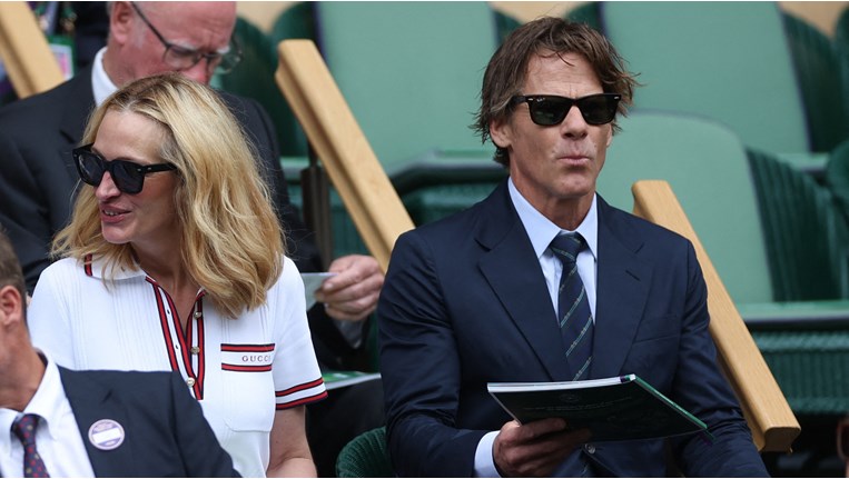 Τζούλια Ρόμπερτς: 'Μια φανταστική ημέρα' λέει για το Wimbledon, όπου παρευρέθη με τον σύζυγό της Ντάνι Μοντέρ