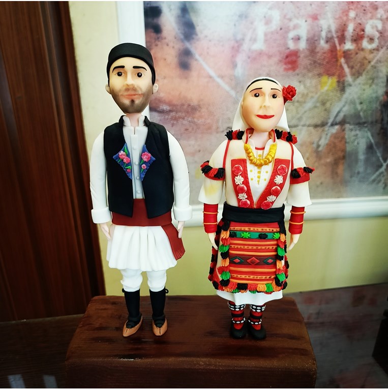 κούκλες από ζαχαρόπαστα