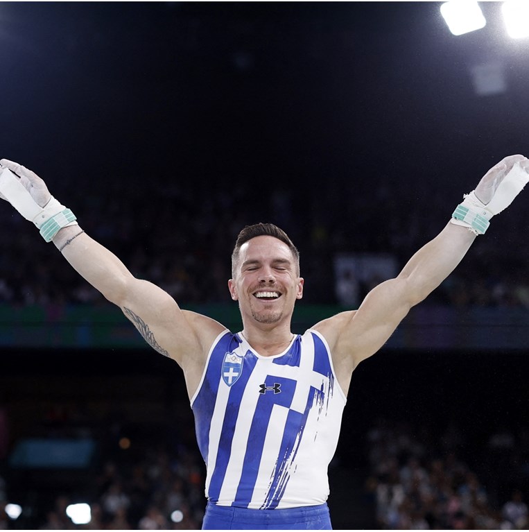 Λευτέρης Πετρούνιας, χάλκινο μετάλλιο, τελικός