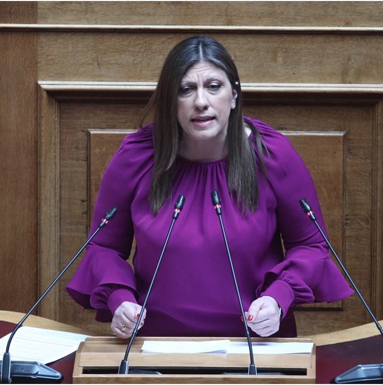 Ζωή Κωνσταντοπούλου: "Το πώς αντιμετωπίζουν οι άντρες της Βουλής μια γυναίκα είναι σοκαριστικό"