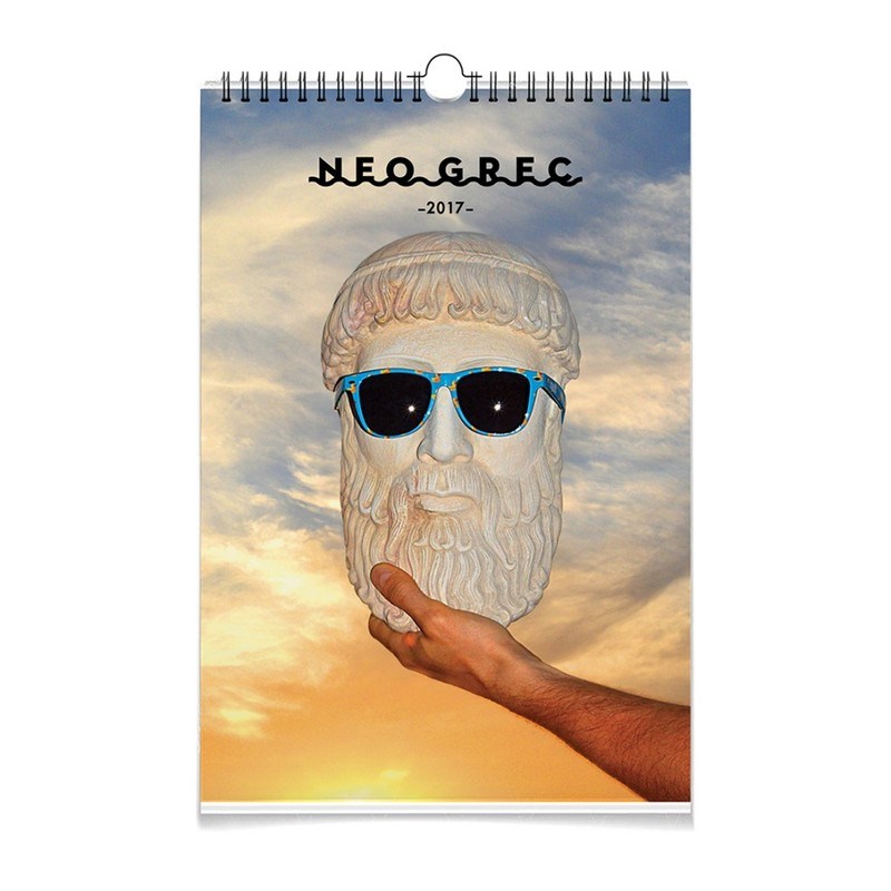 Neo Grec: Το ημερολόγιο του 2017 είναι ελληνικό, αστείο, καλοκαιρινό και σέξι