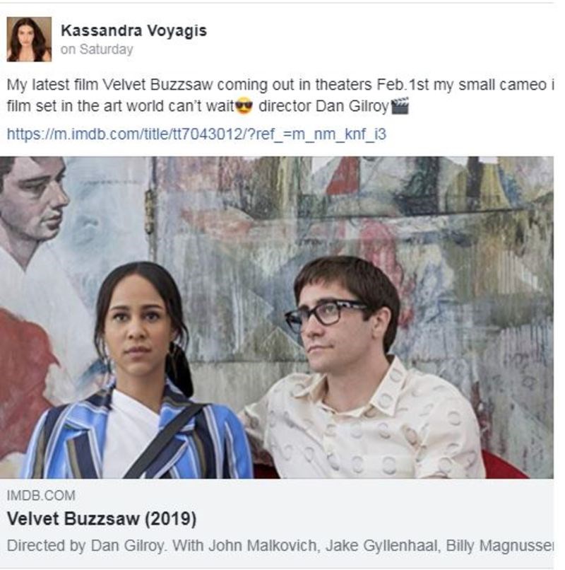 Η κόρη του Γιώργου Βογιατζή, Κασσάνδρα, συμμετέχει στο νέο, πολυαναμενόμενο θρίλερ του Netflix