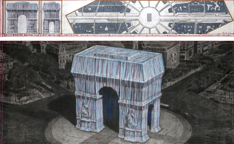 Η Αψίδα του Θριάμβου εξαφανίζεται από το Παρίσι. Ένας σημαντικός καλλιτέχνης θα κάνει τα μαγικά του