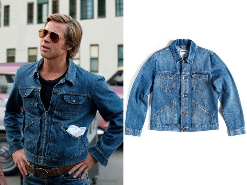H Wrangler επανακυκλοφορεί το vintage μπουφάν που φοράει ο Μπραντ Πιτ στο «Κάποτε στο...Χόλιγουντ» 