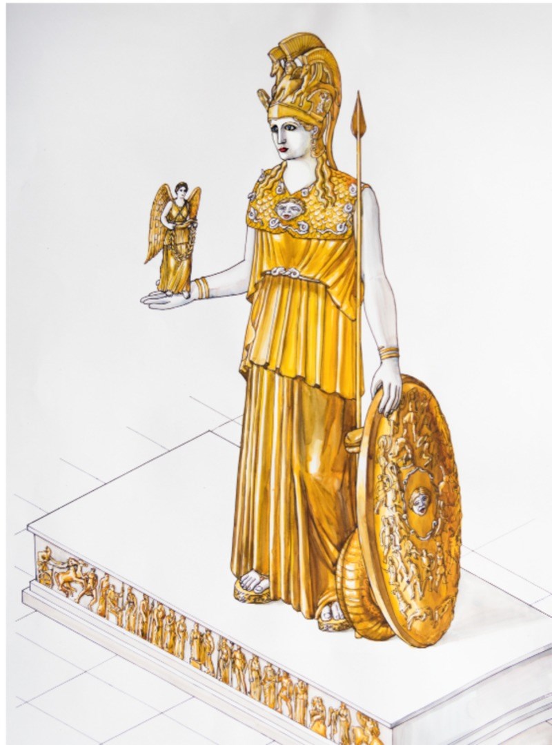 28η Οκτωβρίου στο Μουσείο Ακρόπολης:Το χαμένο άγαλμα της Αθηνάς Παρθένου ζωντανεύει ξανά