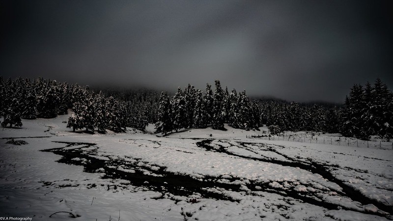Στο χιονισμένο Περτούλι Τρικάλων με Πανσέληνο. Εικόνες ασύλληπτης ομορφιάς από μια ομάδα φωτογράφων