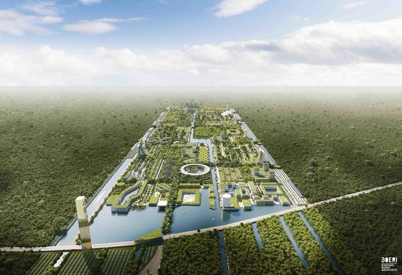 Το μέλλον είναι εδώ. Η πρώτη πόλη-δάσος στον κόσμο είναι η μόνη που μπορεί να σώσει τον πλανήτη