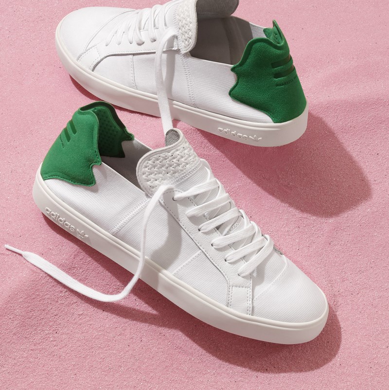 Δείτε πρώτοι την καινούργια σειρά sneakers του Pharrell για την Adidas, που λέγεται Pink Beach 