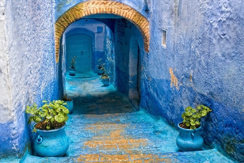 Η Μπλε Πόλη στο Μαρόκο που μοιάζει να έχει βγει από όνειρο