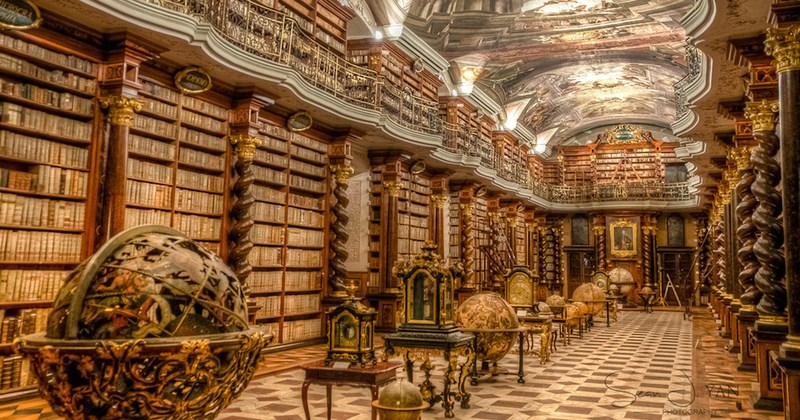 Η πιο όμορφη βιβλιοθήκη του κόσμου βρίσκεται στην Πράγα. Ένας παραμυθένιος θησαυρός γνώσης