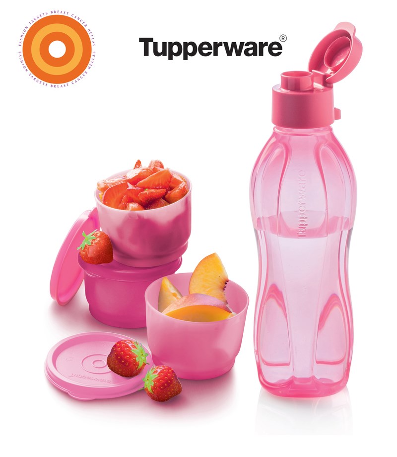 H θρυλική Tupperware συντάσσεται με την εκστρατεία πρόληψης του καρκίνου του μαστού 