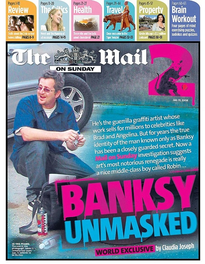 Αυτός είναι τελικά ο Banksy; Έπιασαν στα πράσα τον θρυλικό καλλιτέχνη