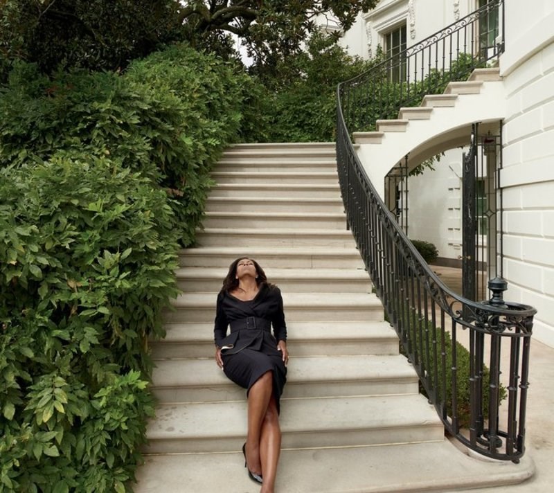 Η Μισέλ Ομπάμα εξώφυλλο στη Vogue