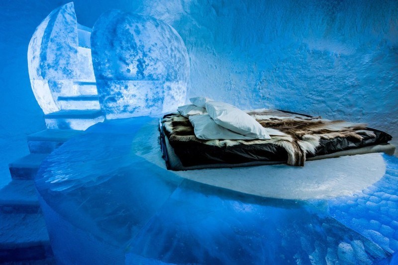 Στο πιο κρύο ξενοδοχείου του κόσμου οι πάγοι δεν λιώνουν ποτέ