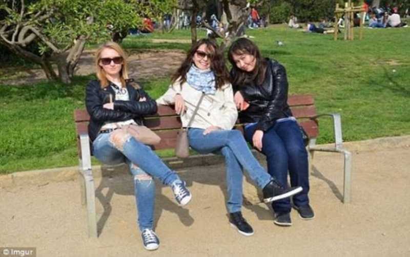 Βλέπεις 3 κοπέλες να κάθονται σε ένα παγκάκι, σωστά; Κι όμως, κάνεις λάθος. Η viral φωτογραφία