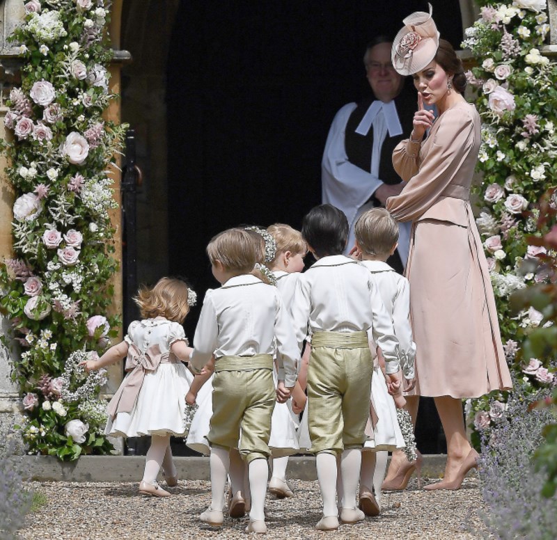 Η αταξία του πρίγκιπα George στον γάμο της Πίπα Μίντλετον που έκανε έξαλλη την Kate